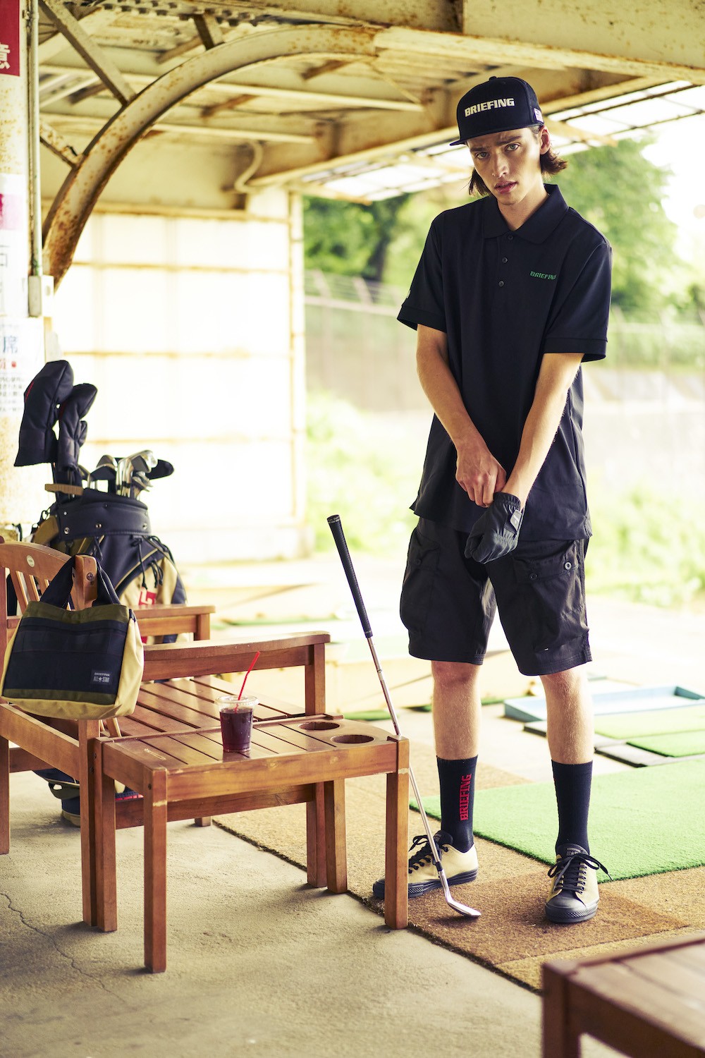 【新品】BRIEFING GOLF×コンバース